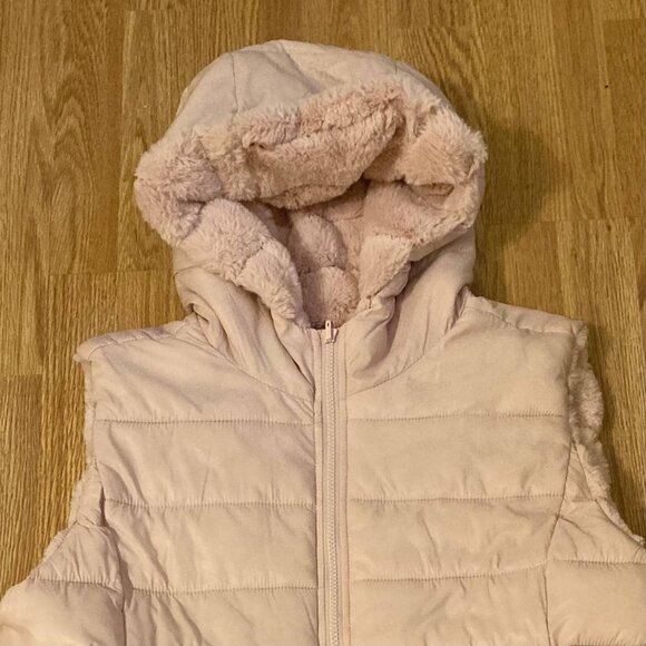 NWOT!  NEW YORK & COMPANY Reversible Vest in Light Pink - Size XL - Picture 3 of 5